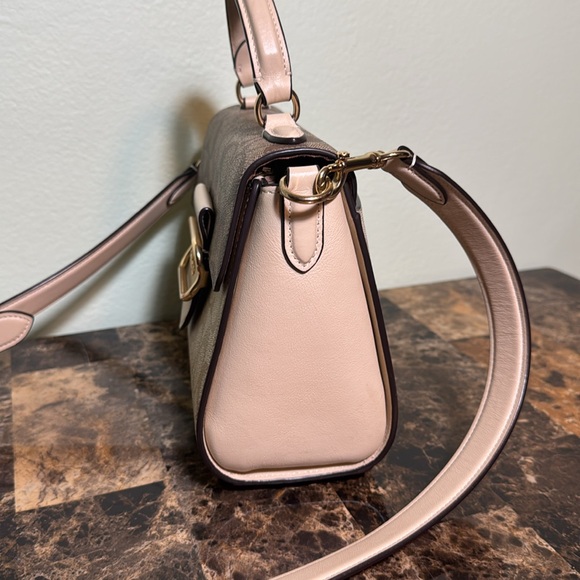 Coach Morgan Signature Canvas Messenger Crossbody Bag - Picture 10 of 16